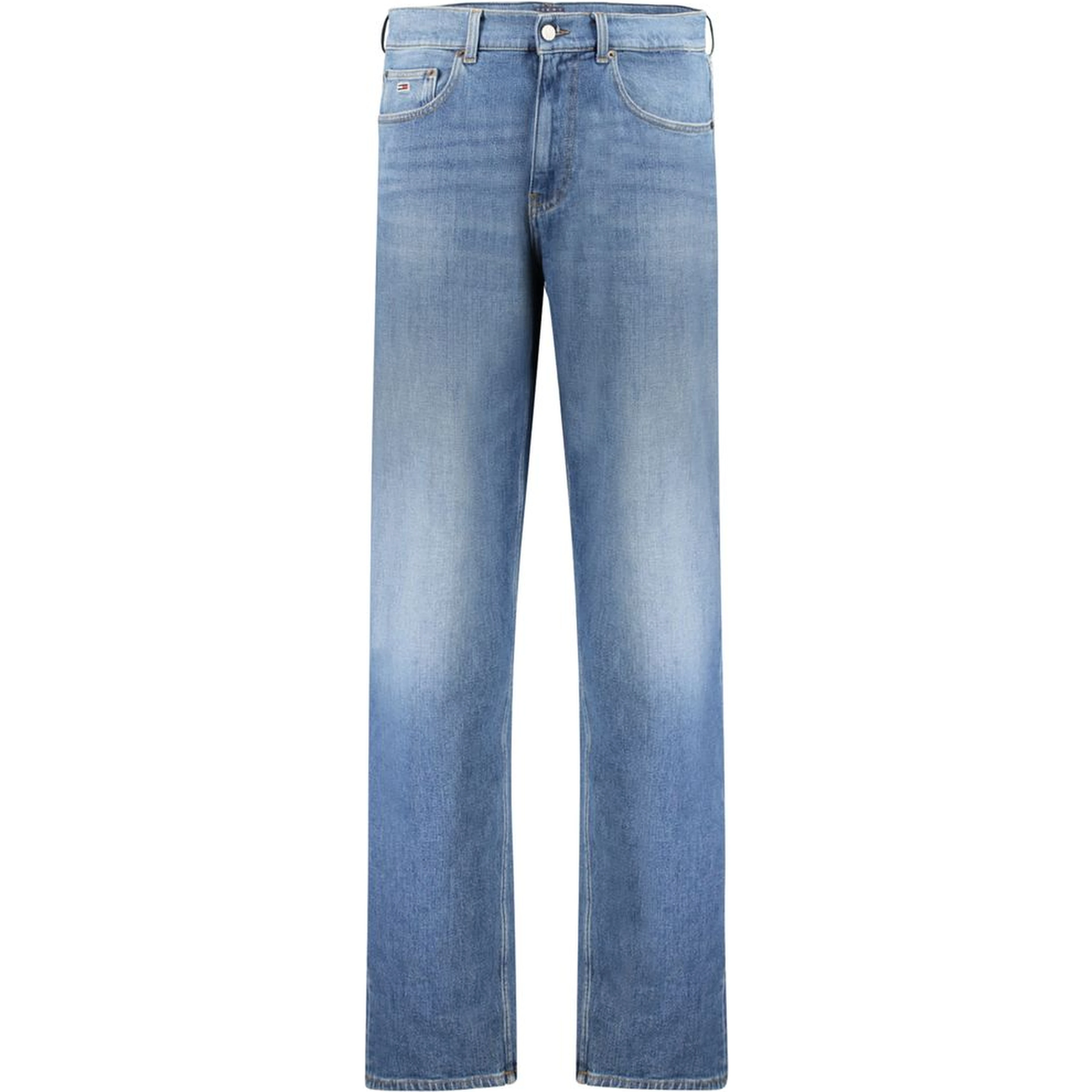 Blue Cotton Men Jeans