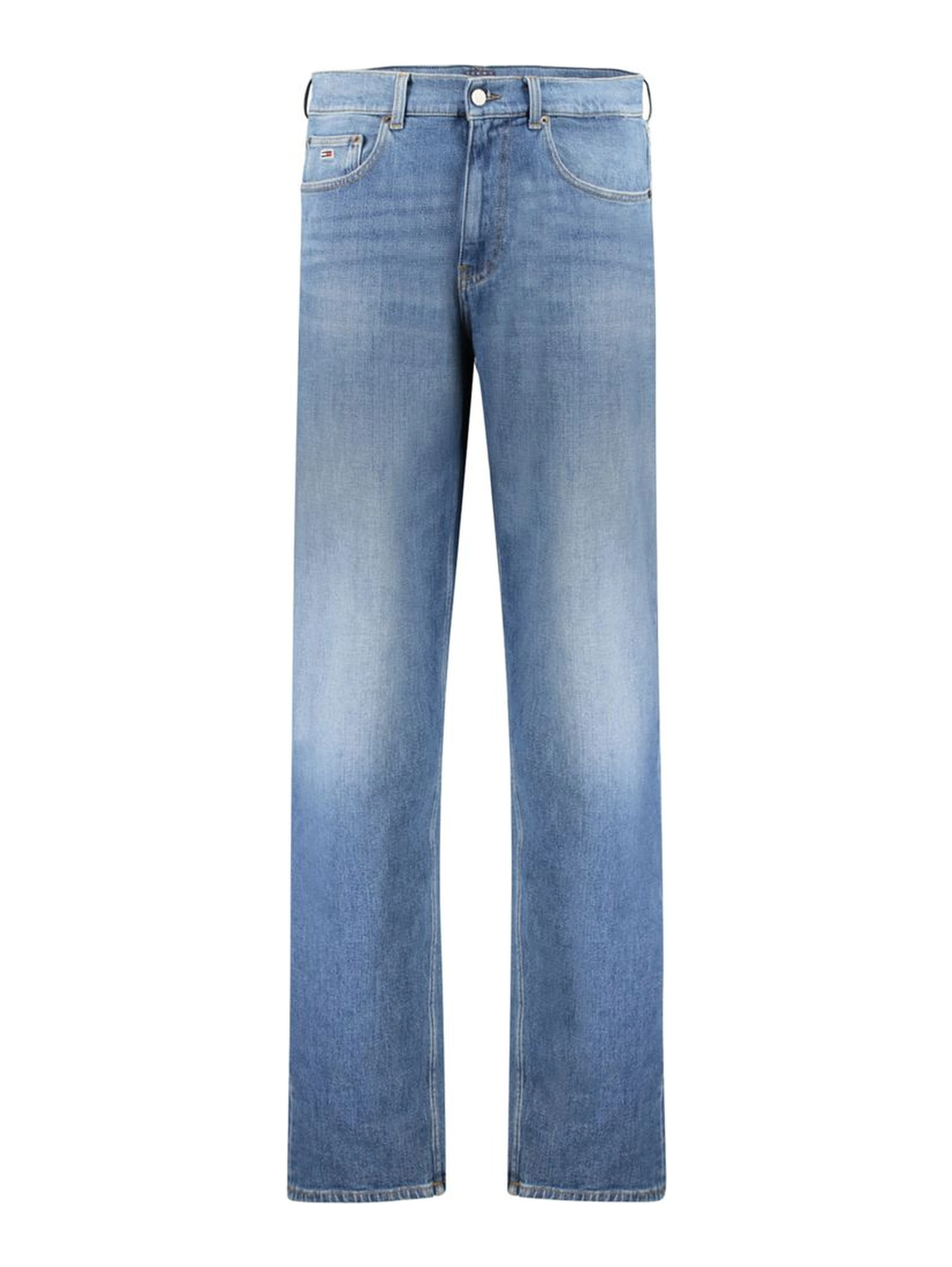 Blue Cotton Men Jeans