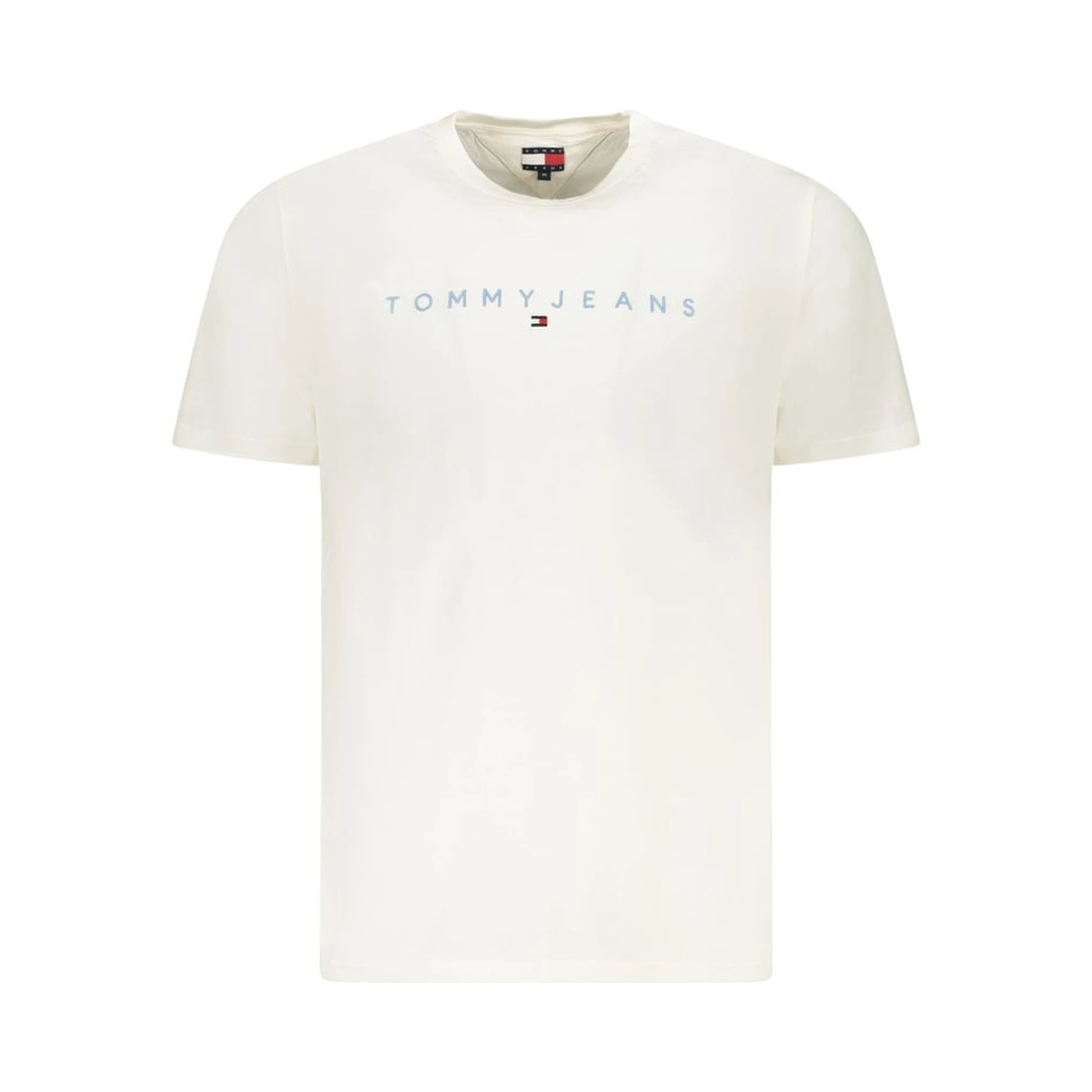 White Cotton Men T-Shirt