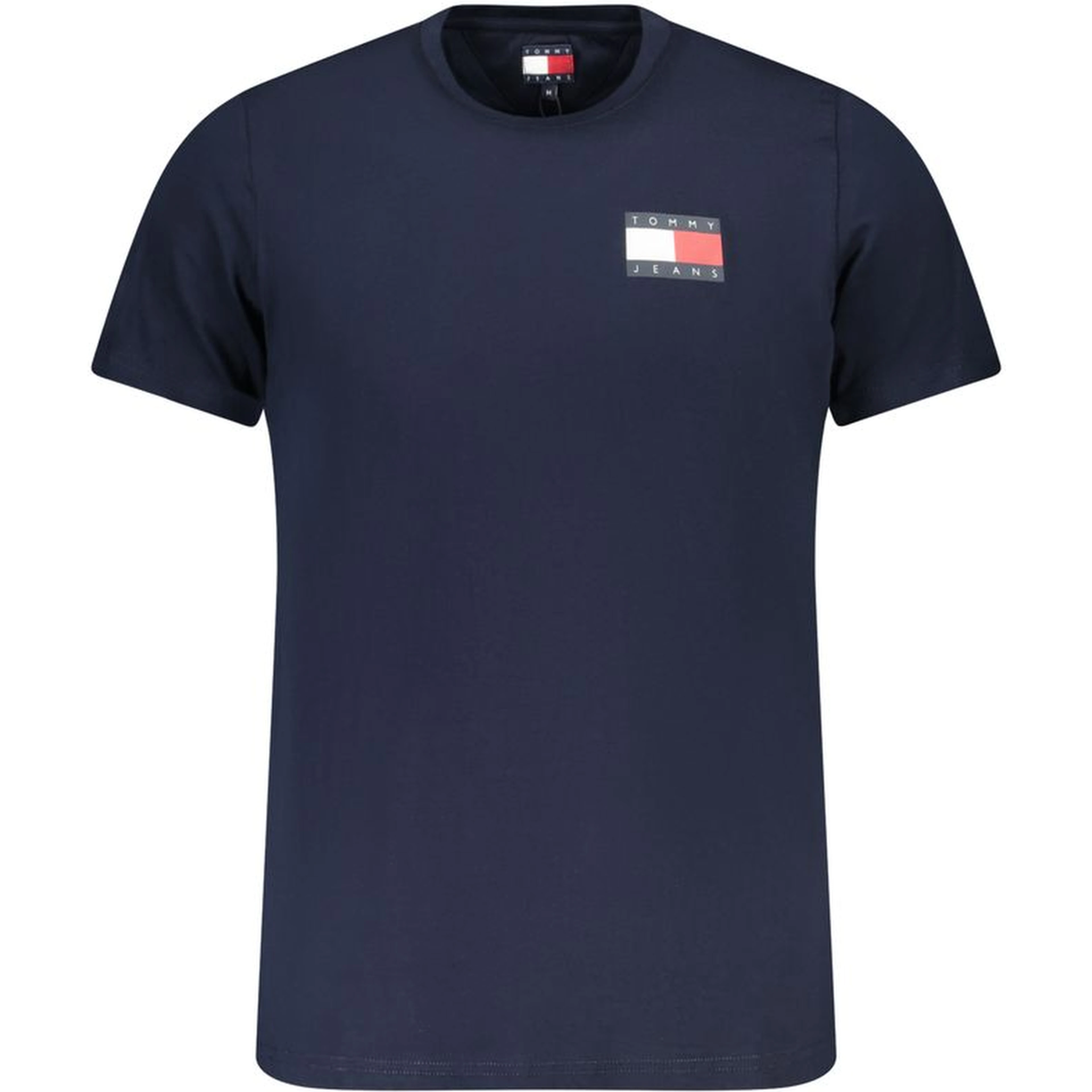 Blue Cotton Men T-Shirt