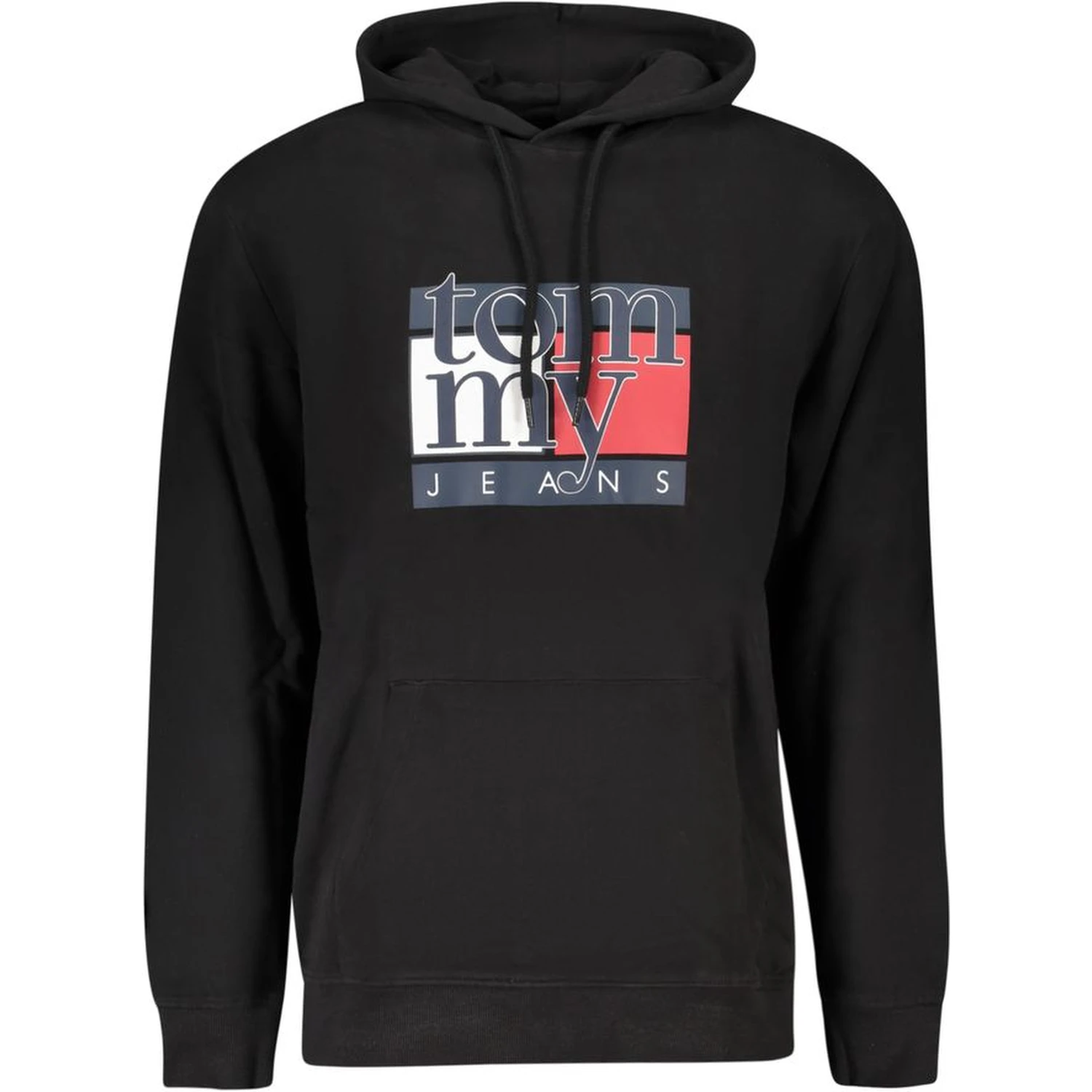 Black Cotton Men Sweater