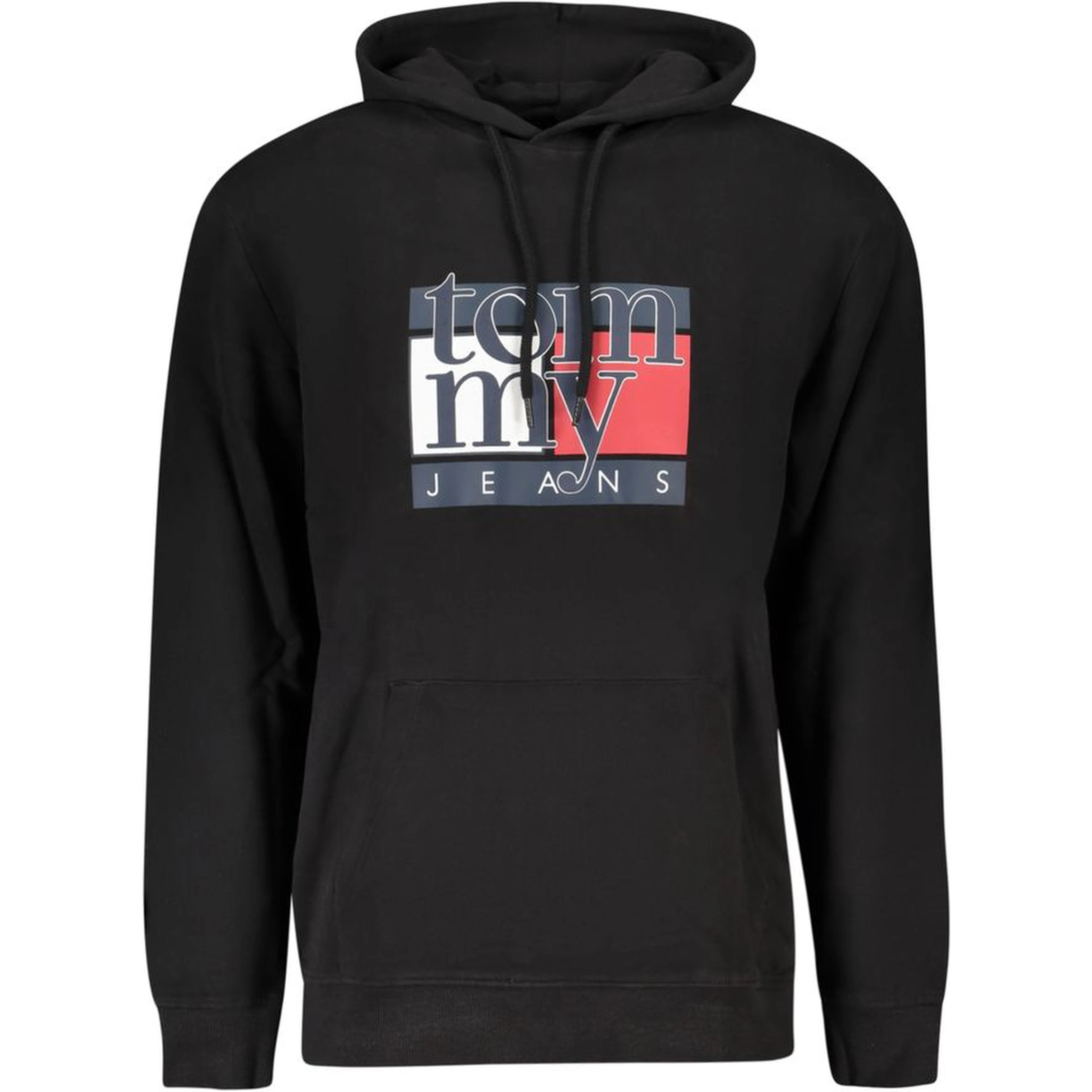 Black Cotton Men Sweater