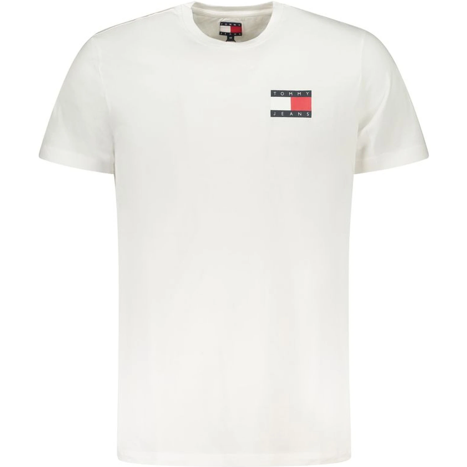 White Cotton Men T-Shirt