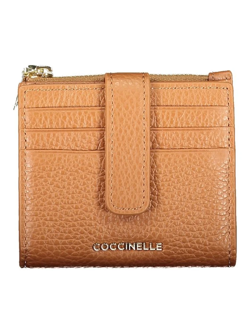 Brown Leather Women Wallet
