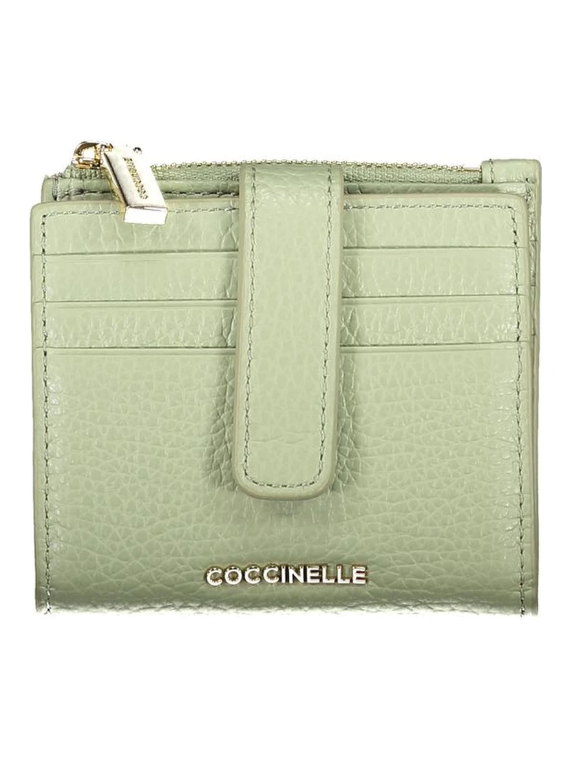 Green Leather Women Wallet