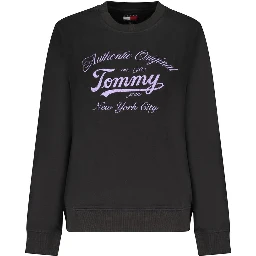 Black Cotton Women Sweater