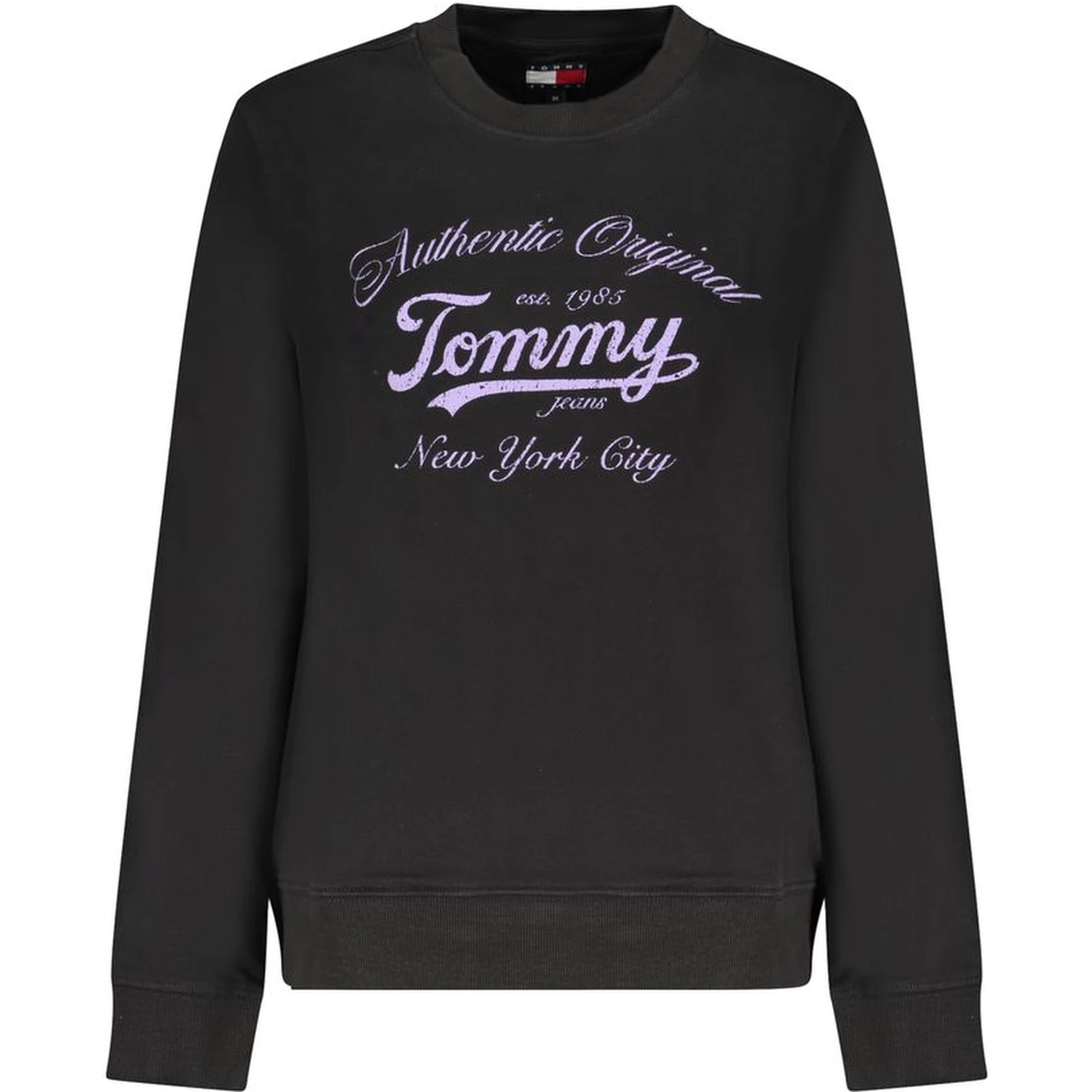 Black Cotton Women Sweater