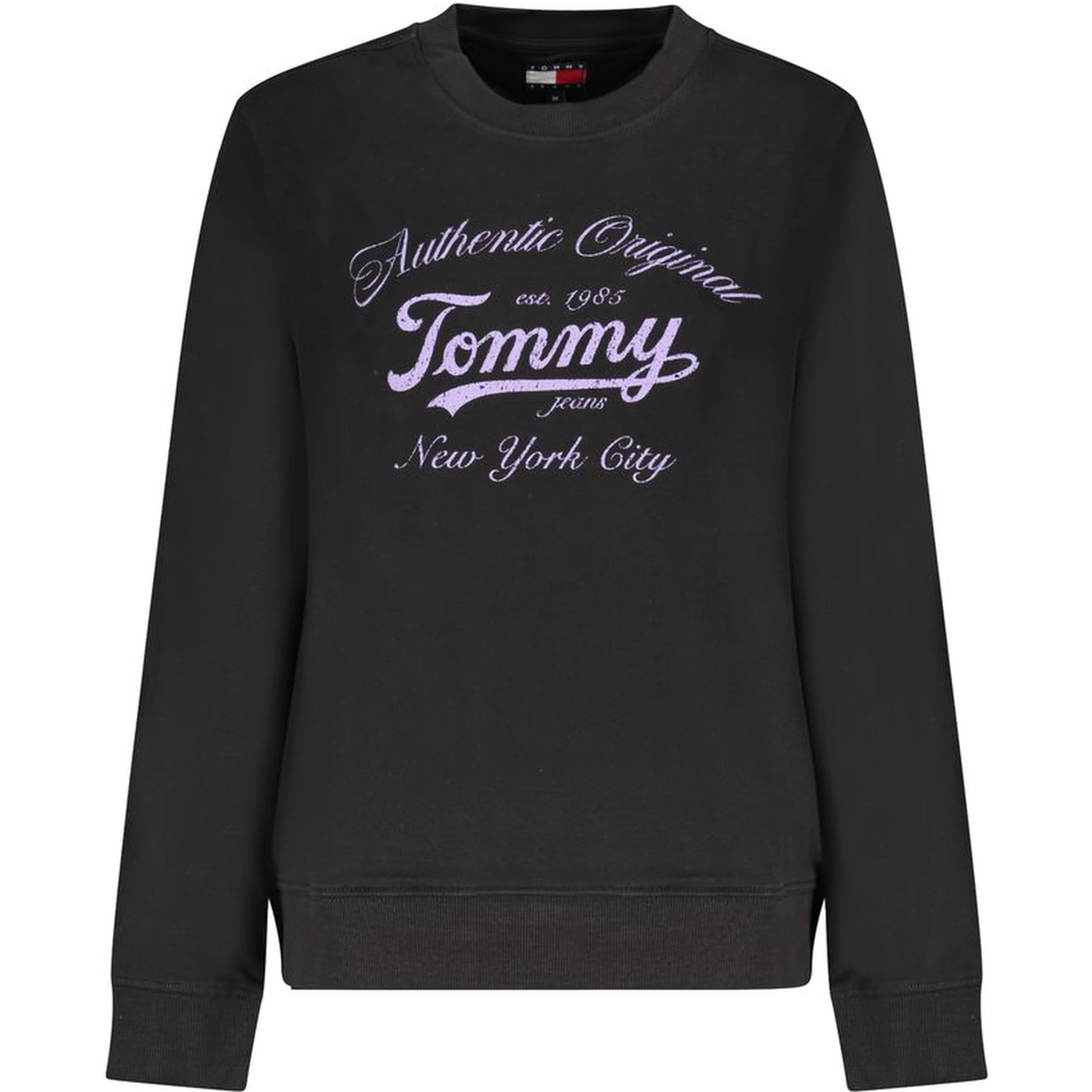 Black Cotton Women Sweater