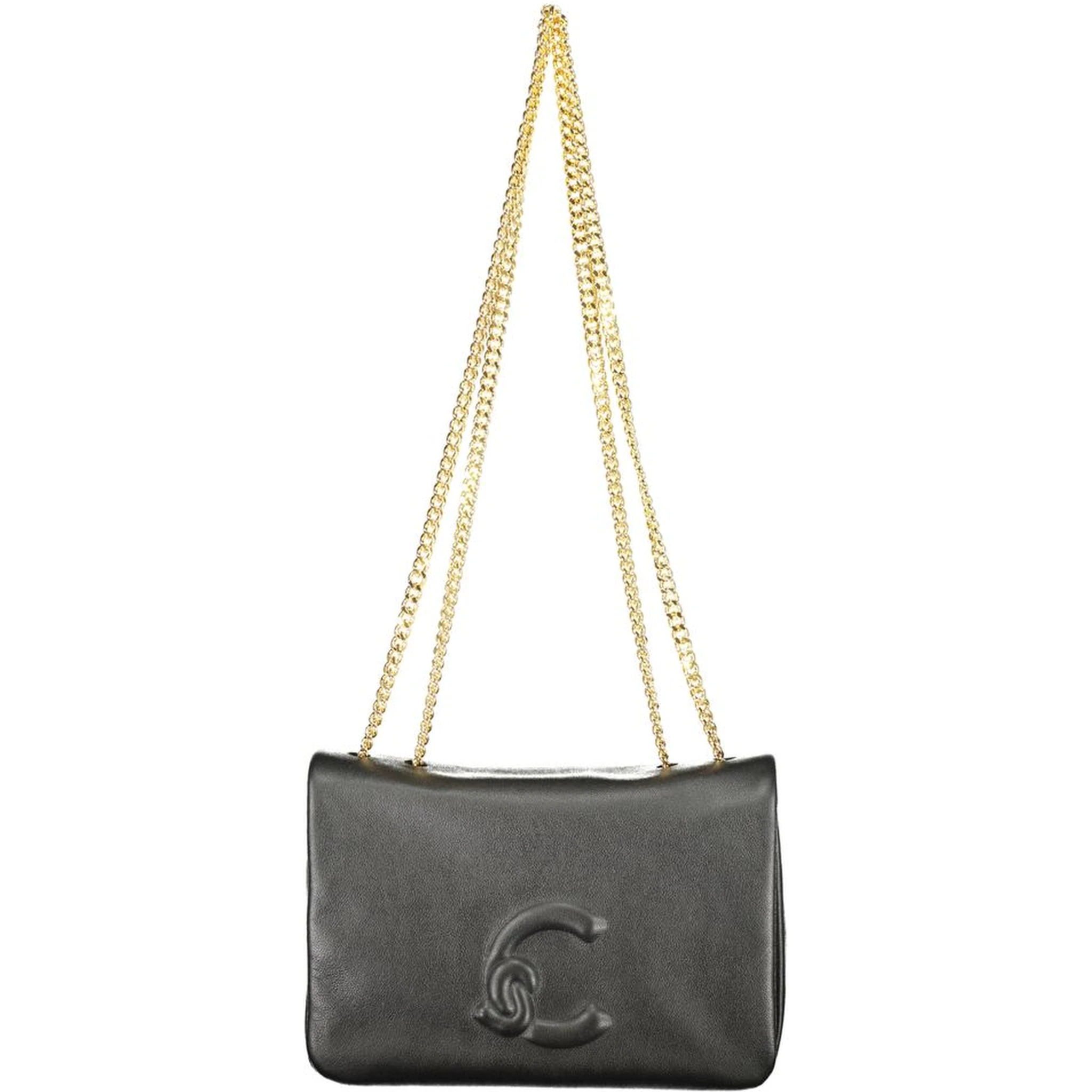 Black Leather Women Handbag