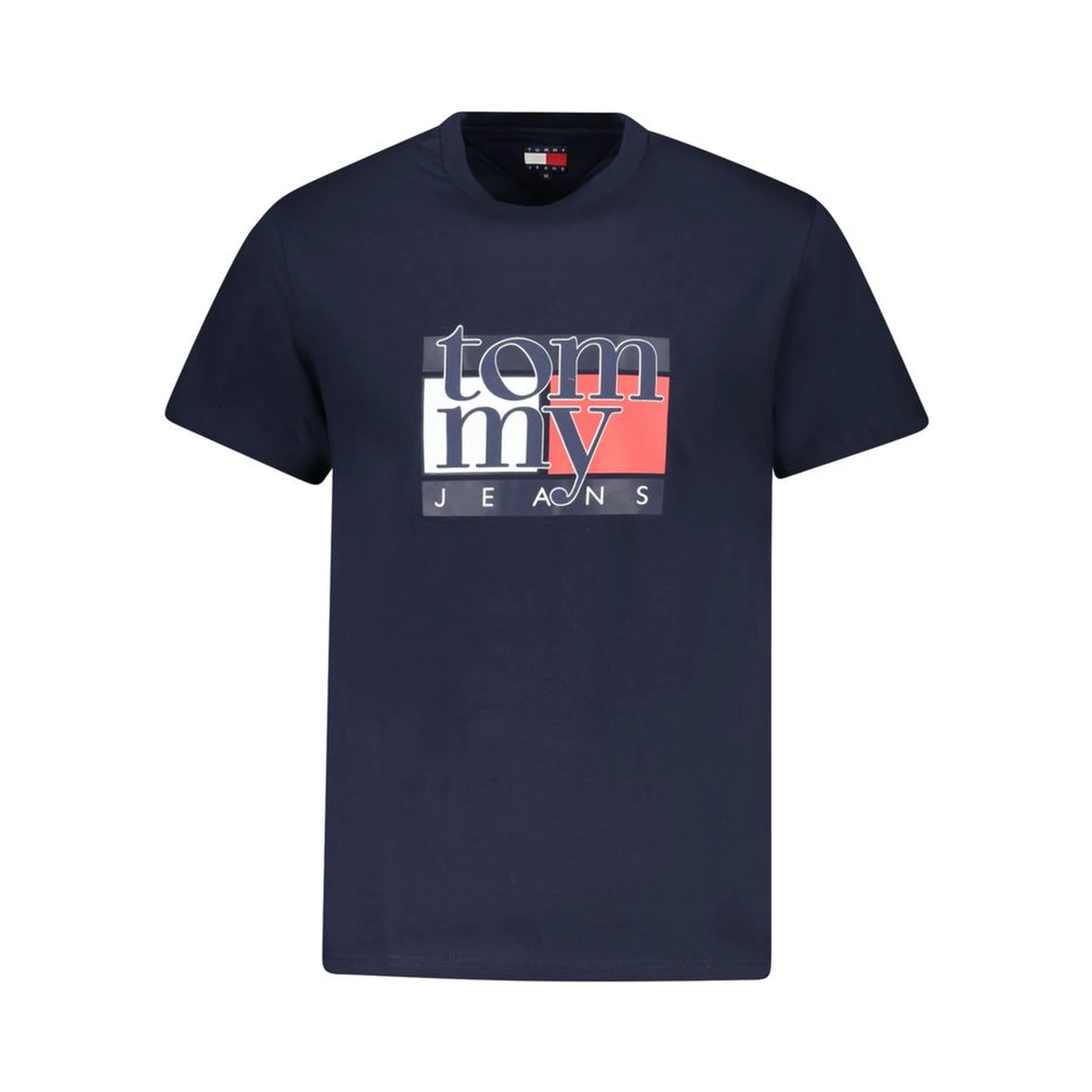 Blue Cotton Men T-Shirt