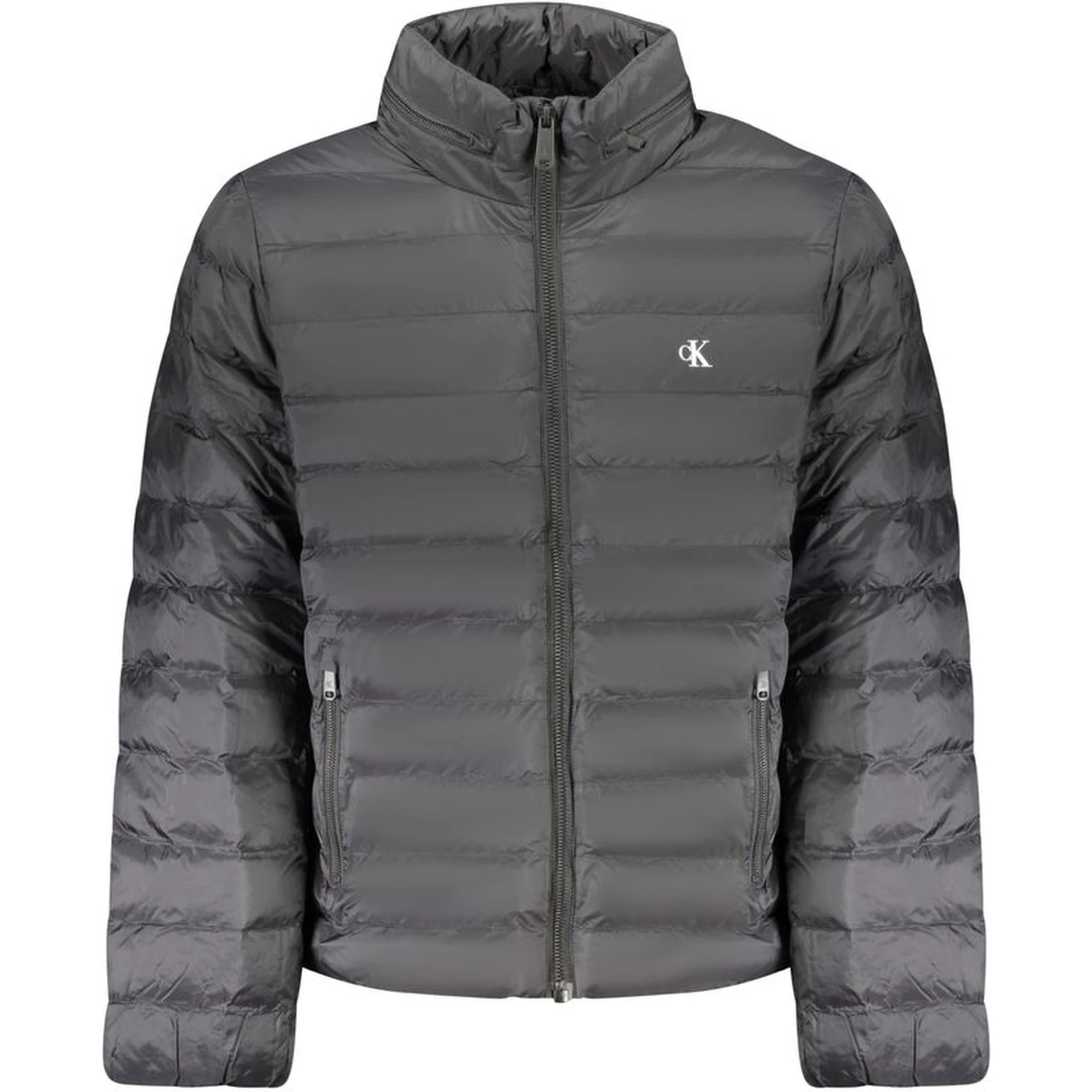 Black Polyamide Men Jacket
