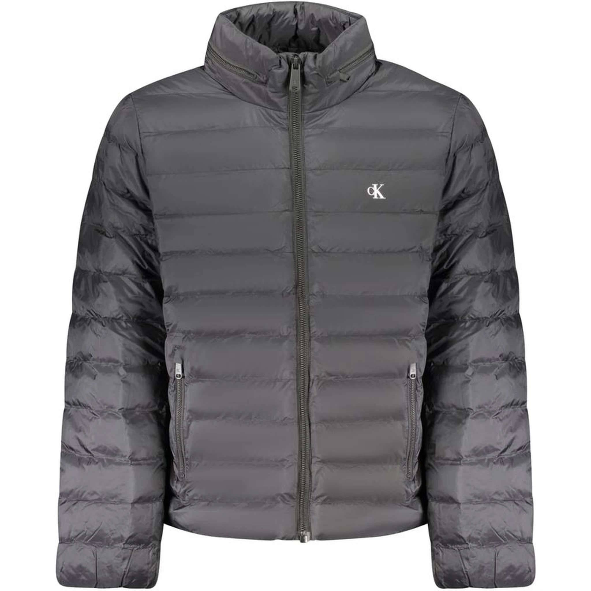 Black Polyamide Men Jacket