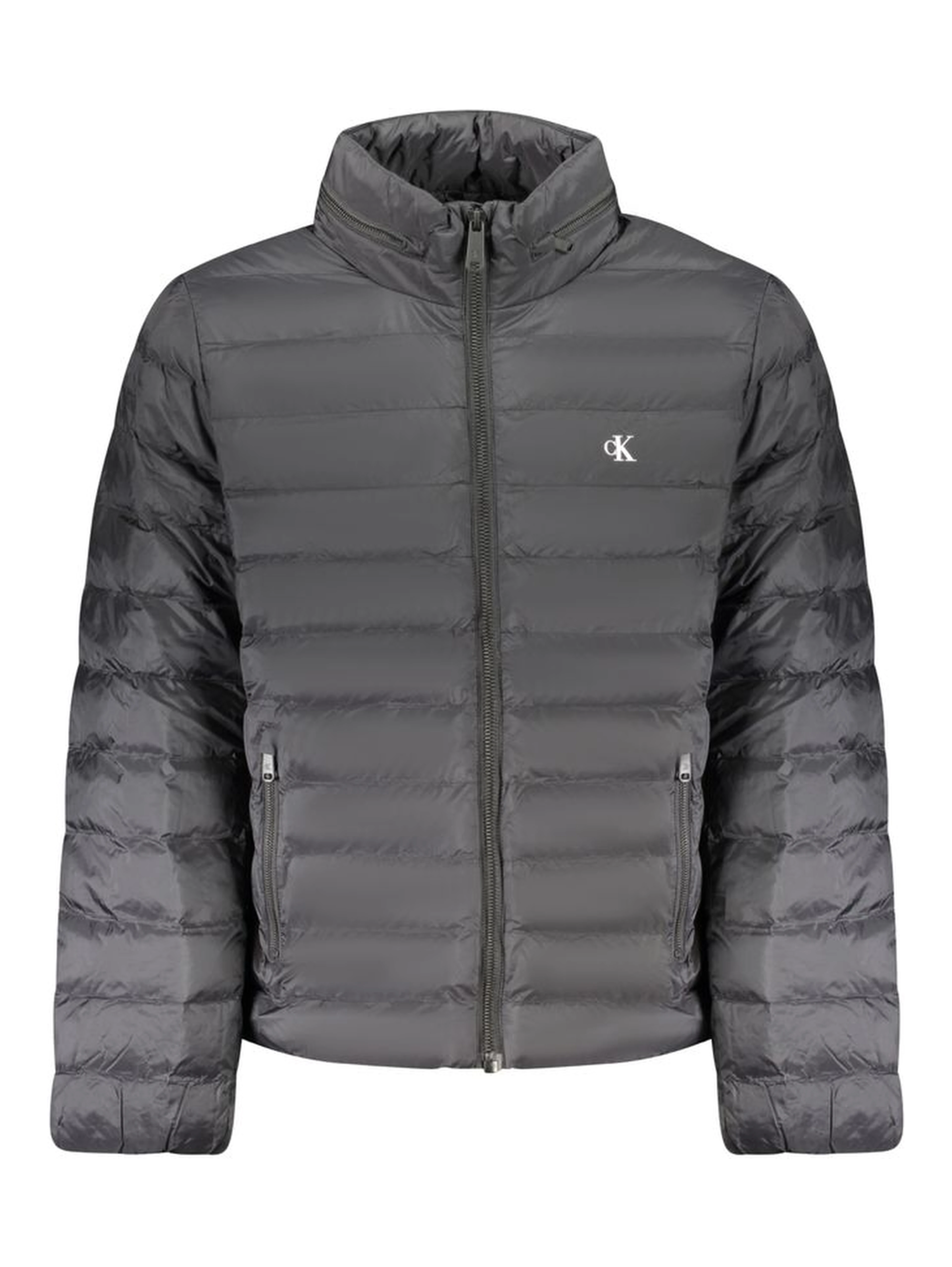 Black Polyamide Men Jacket