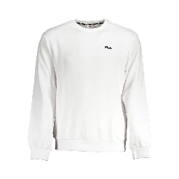 White Cotton Men Sweater