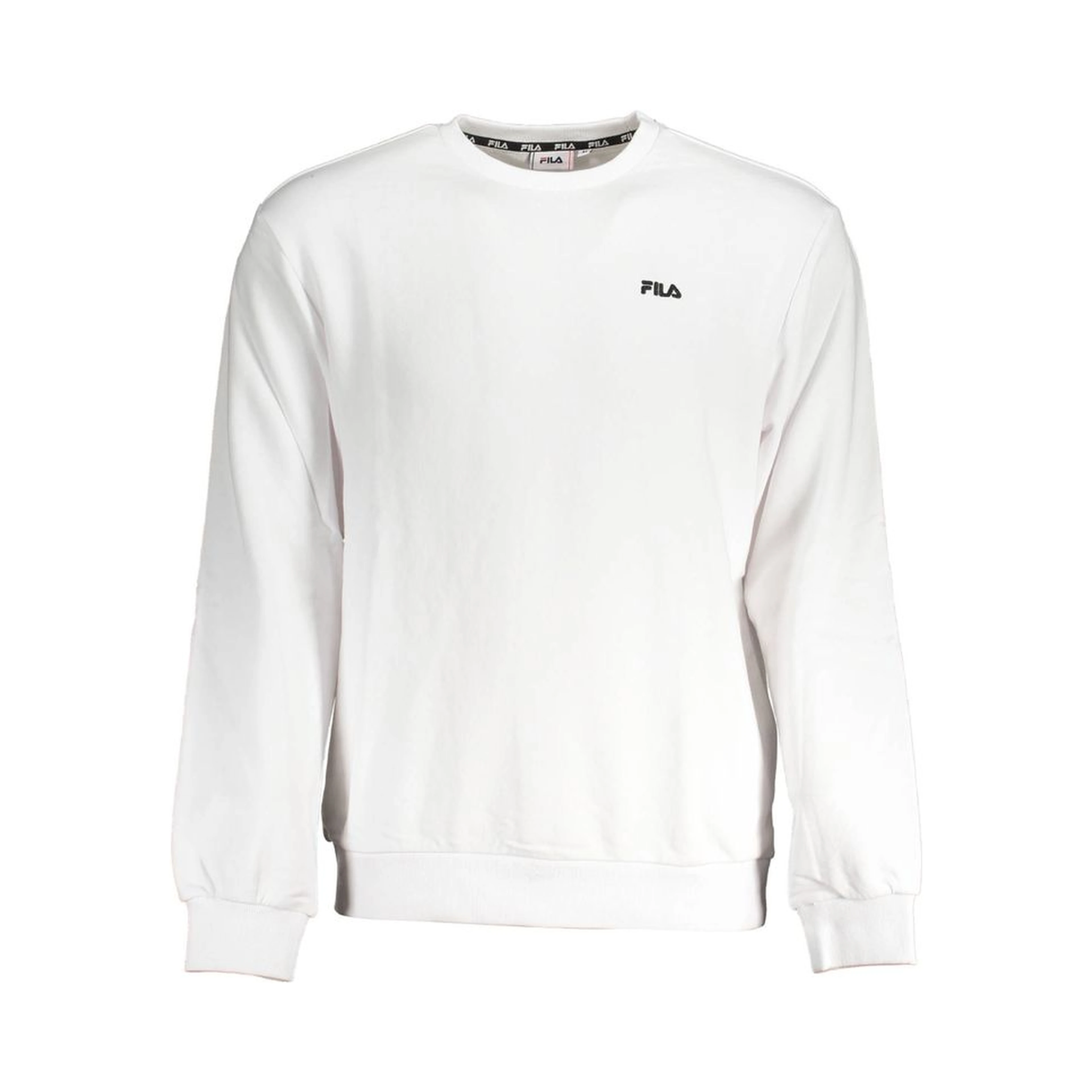 White Cotton Men Sweater