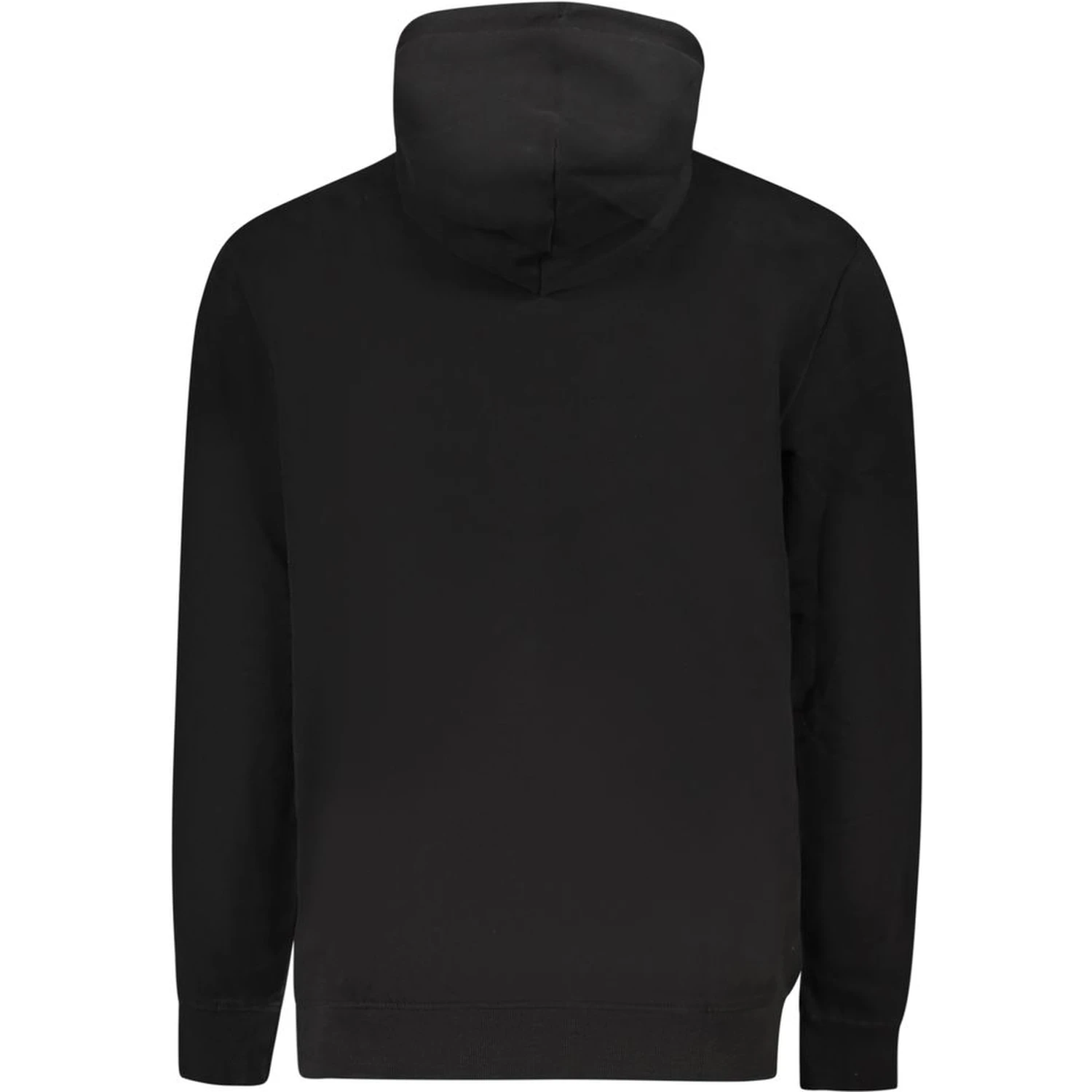 Black Cotton Men Sweater