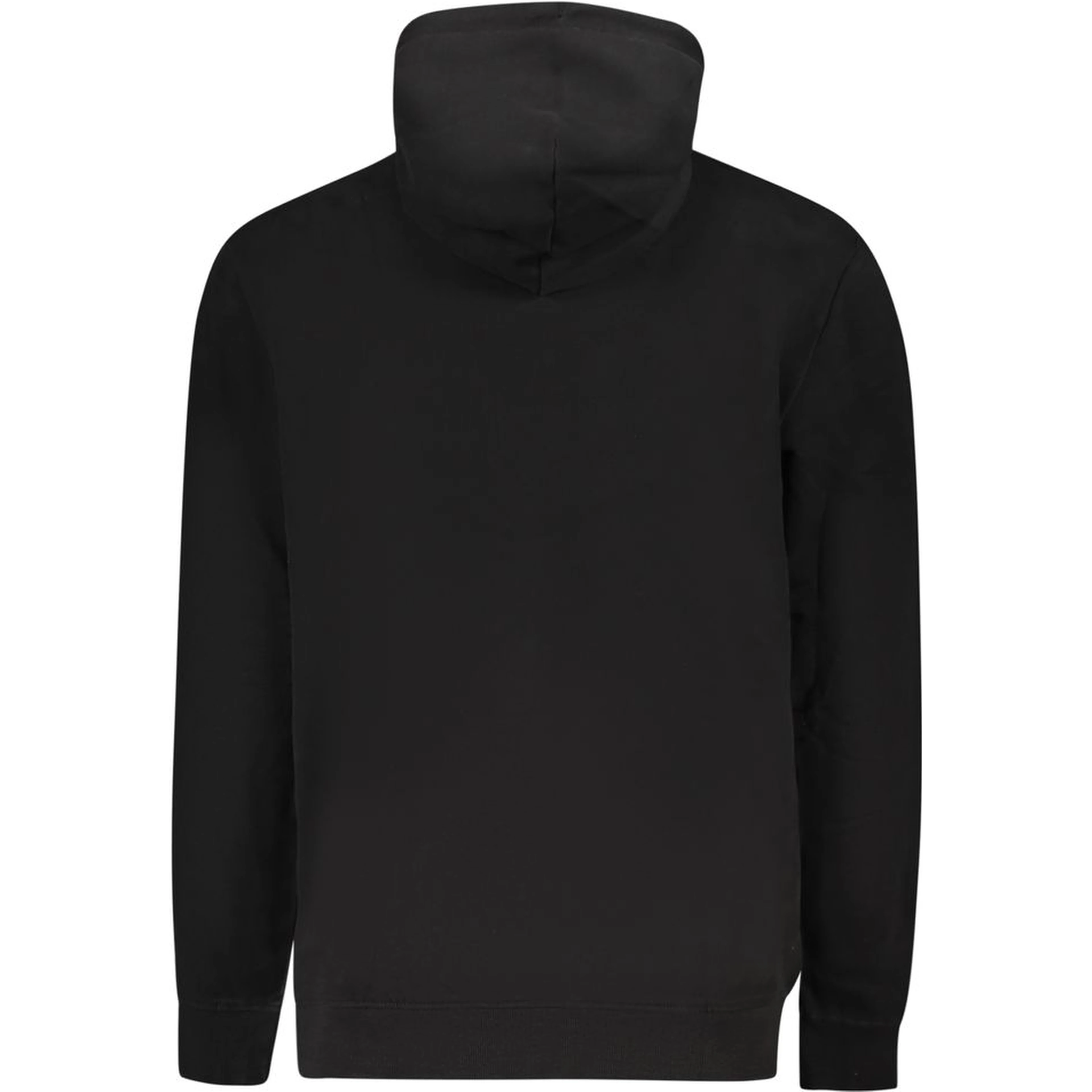 Black Cotton Men Sweater