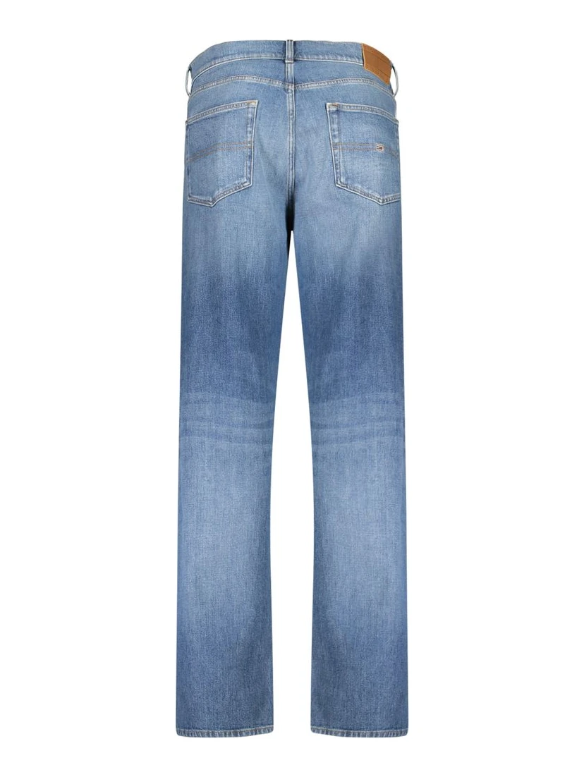 Blue Cotton Men Jeans