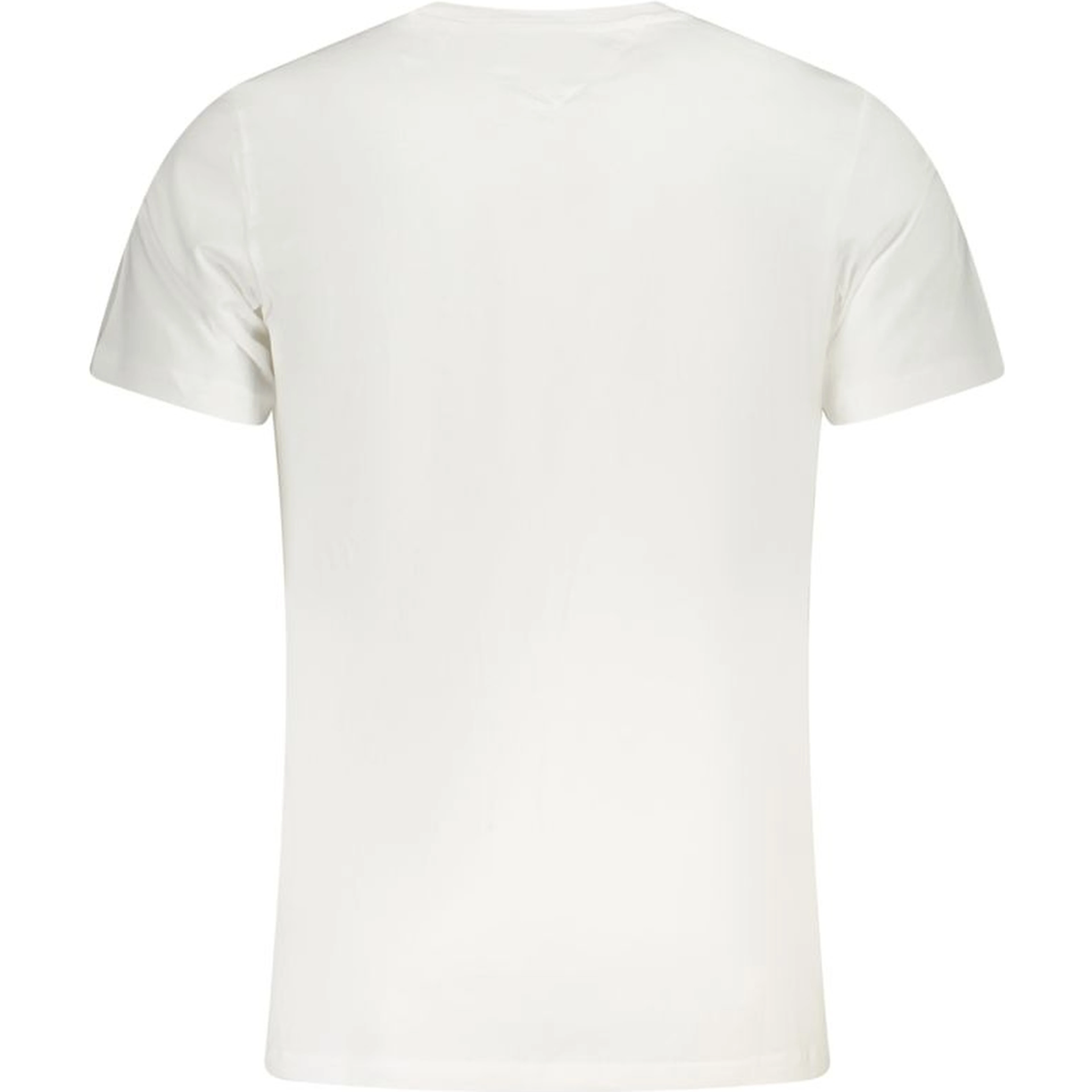 White Cotton Men T-Shirt