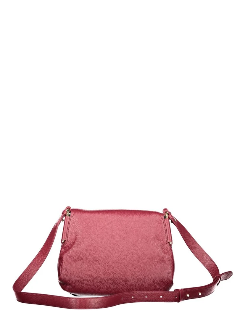 Purple Leather Women Handbag