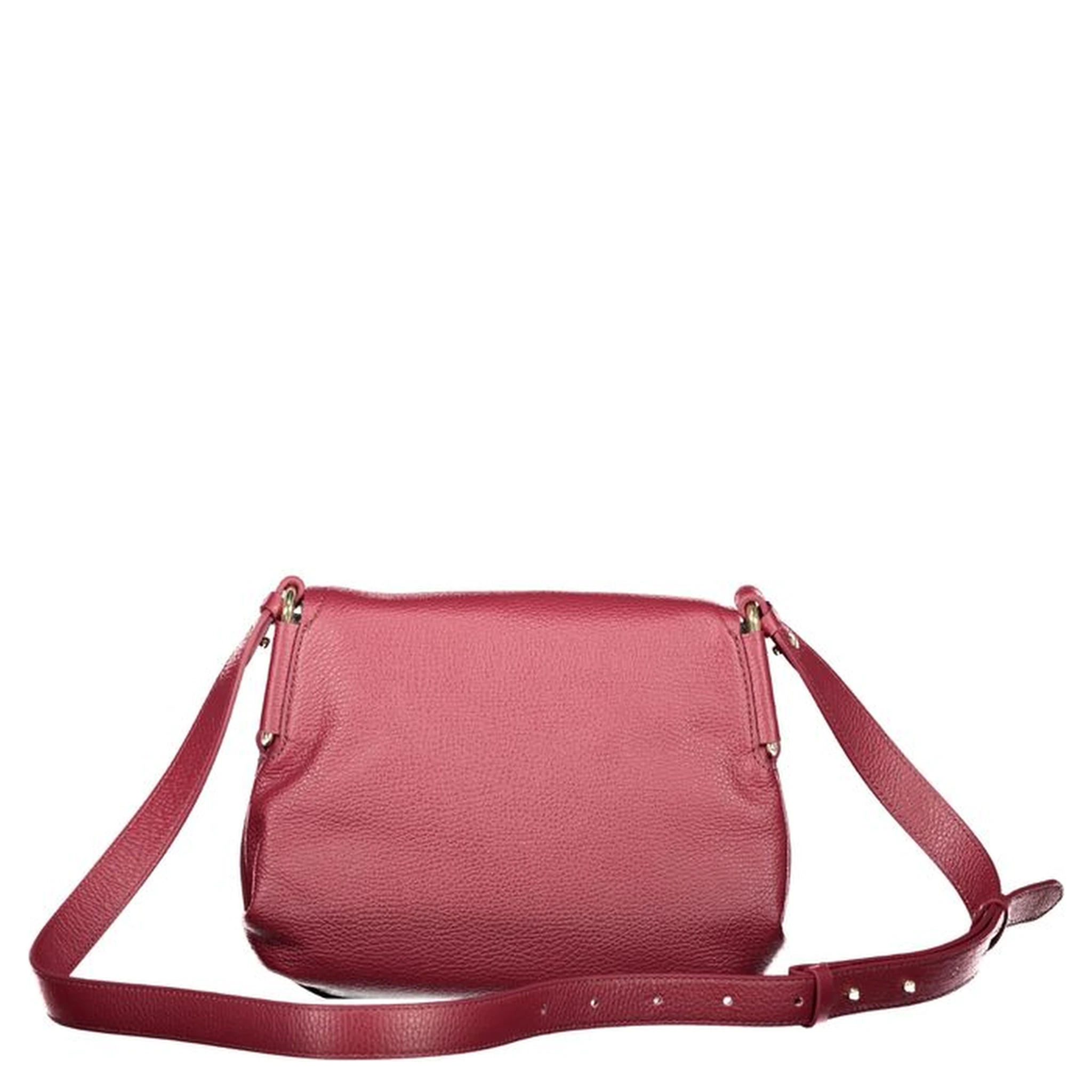 Purple Leather Women Handbag