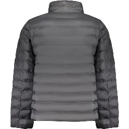 Black Polyamide Men Jacket