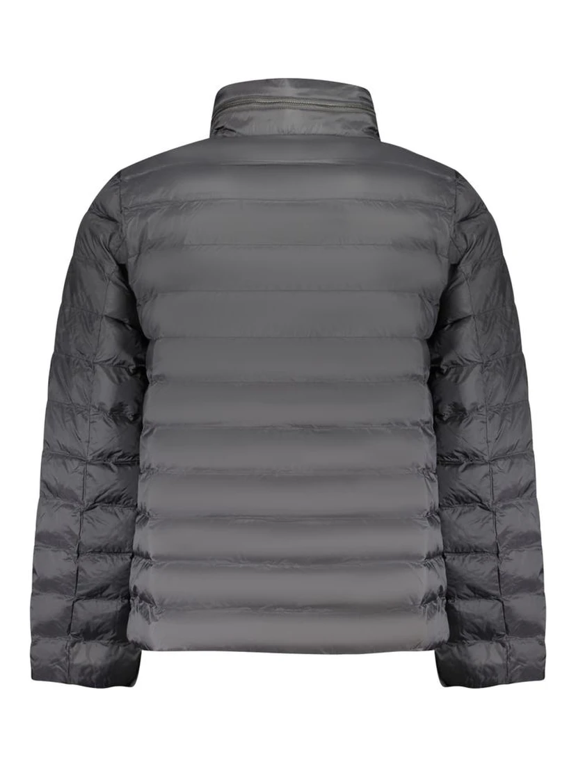 Black Polyamide Men Jacket