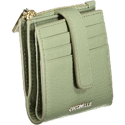 Green Leather Women Wallet