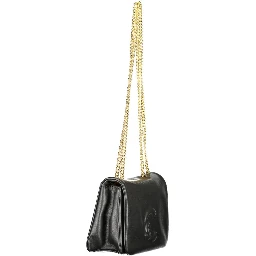 Black Leather Women Handbag