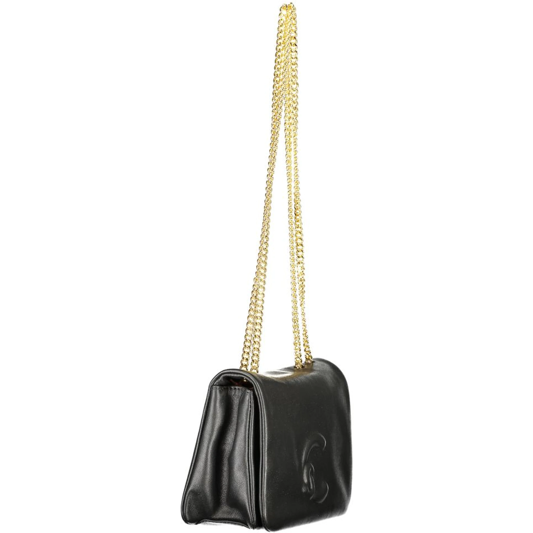 Black Leather Women Handbag