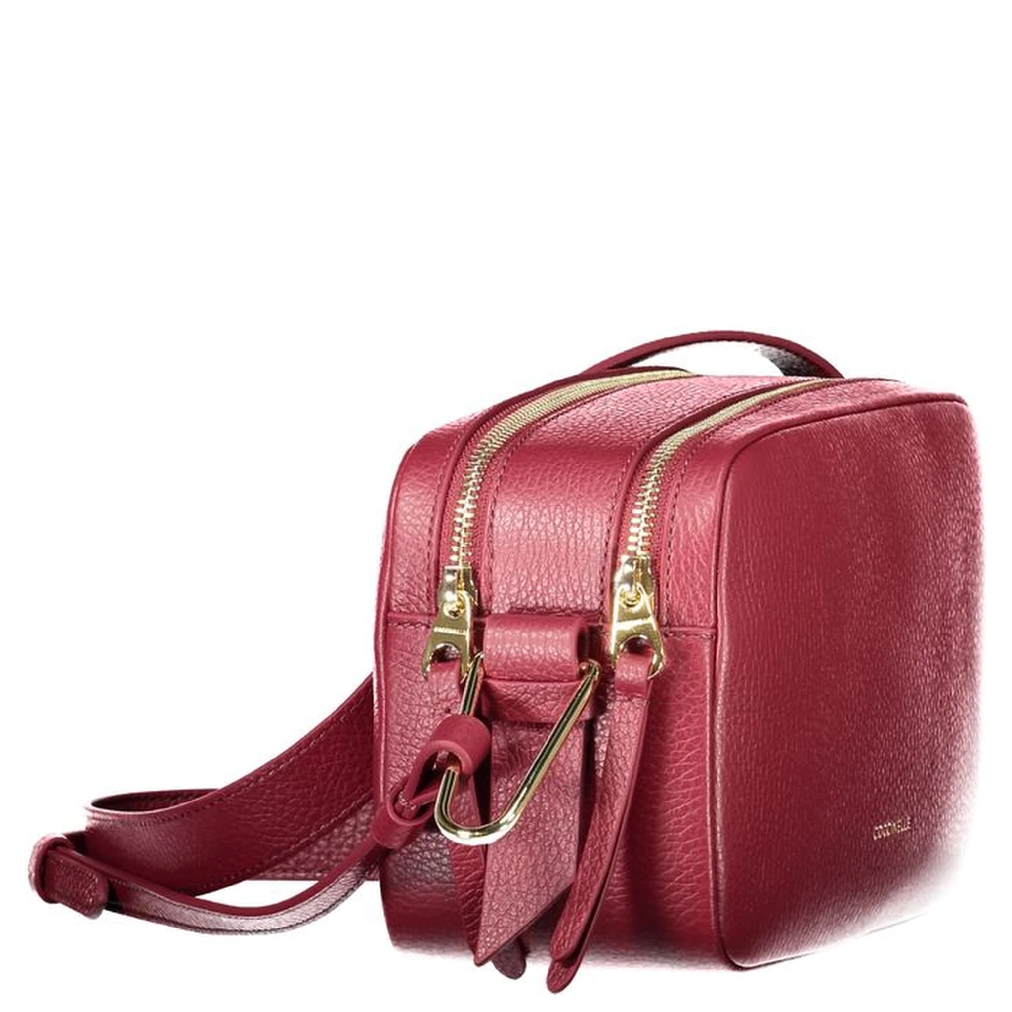 Purple Leather Women Handbag