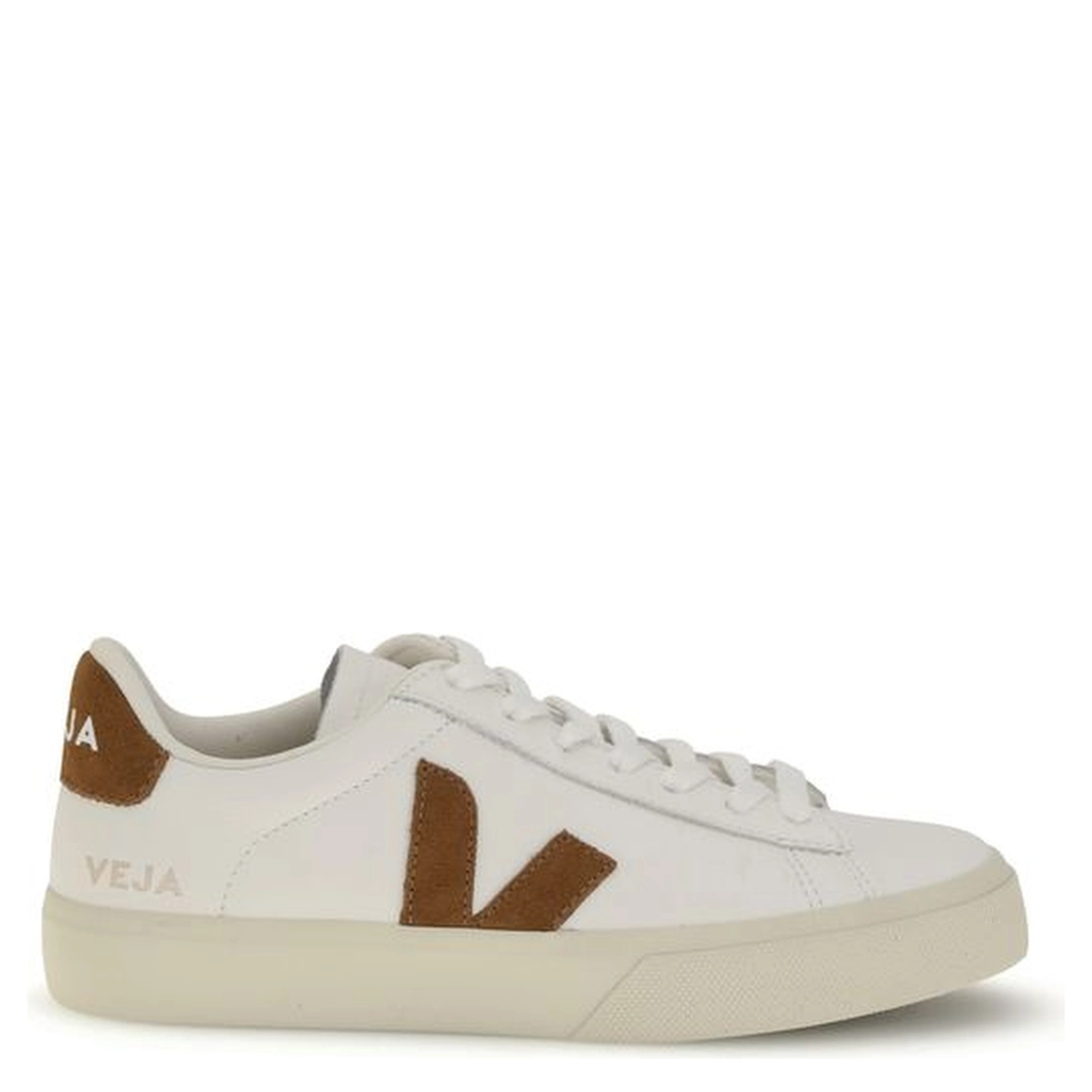 White Leather Low Top Sneakers