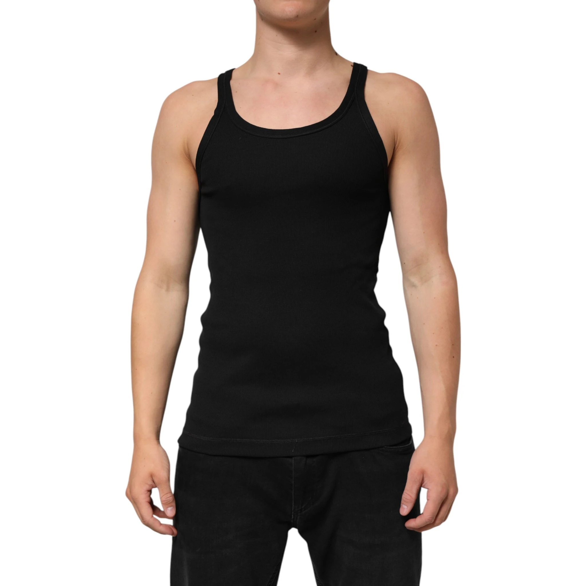 Black Tank Sleeveless Underwear Men T-shirt