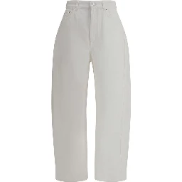 White Cotton Jeans Denim