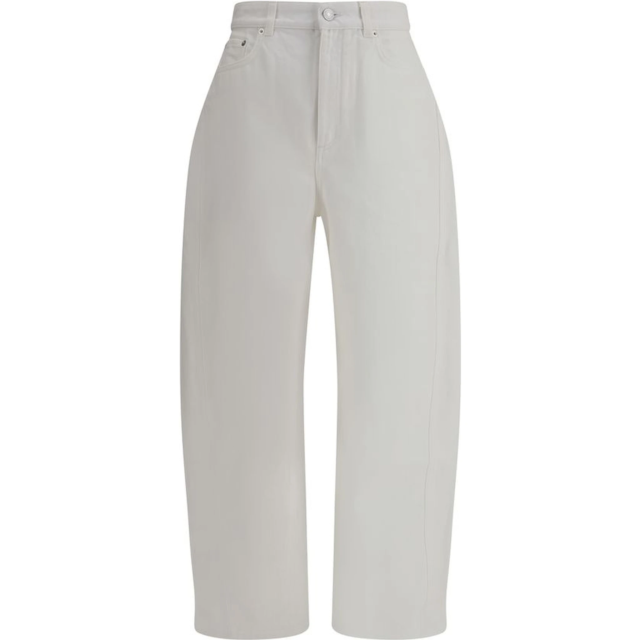 White Cotton Jeans Denim