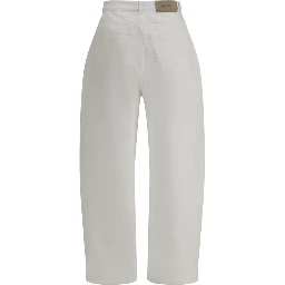 White Cotton Jeans Denim