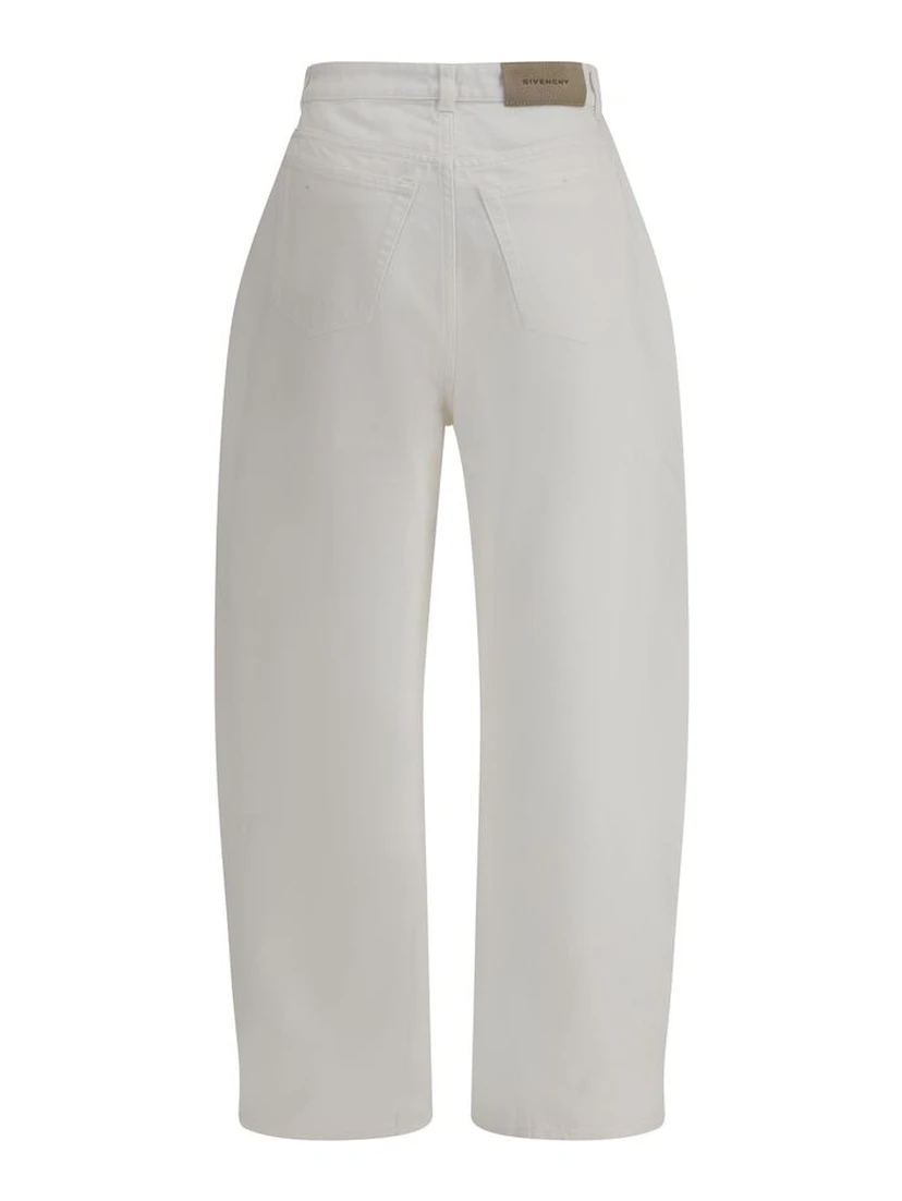 White Cotton Jeans Denim