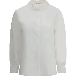 White Cotton Dress Shirt
