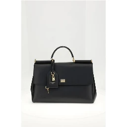 Black Calf Leather Bos Taurus Shoulder Bag