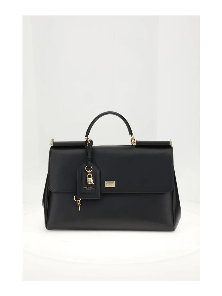 Black Calf Leather Bos Taurus Shoulder Bag