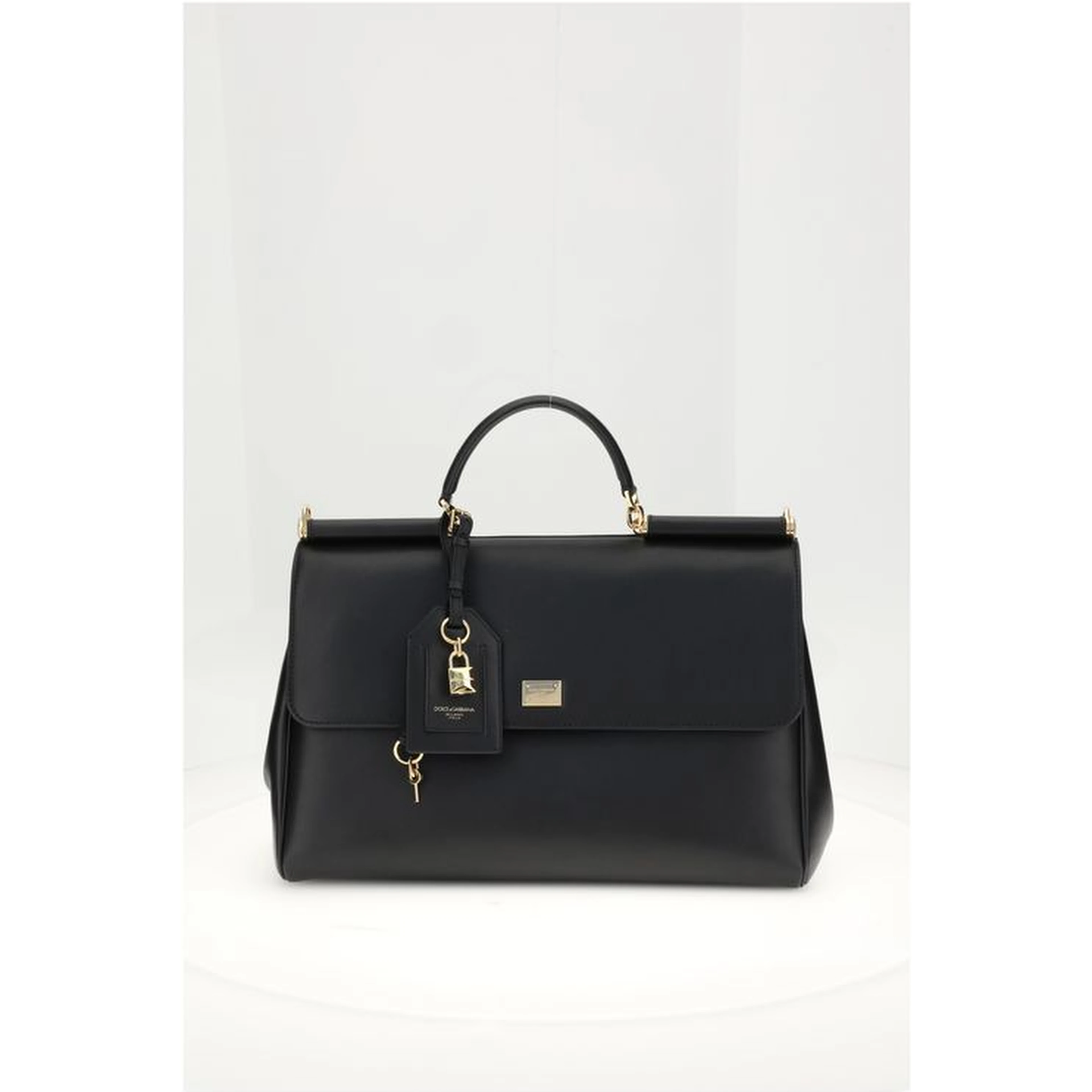 Black Calf Leather Bos Taurus Shoulder Bag
