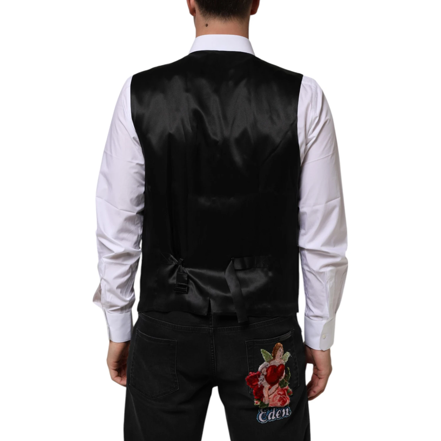 Purple Wool Dress Formal Waistcoat Vest