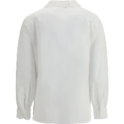 White Cotton Dress Shirt