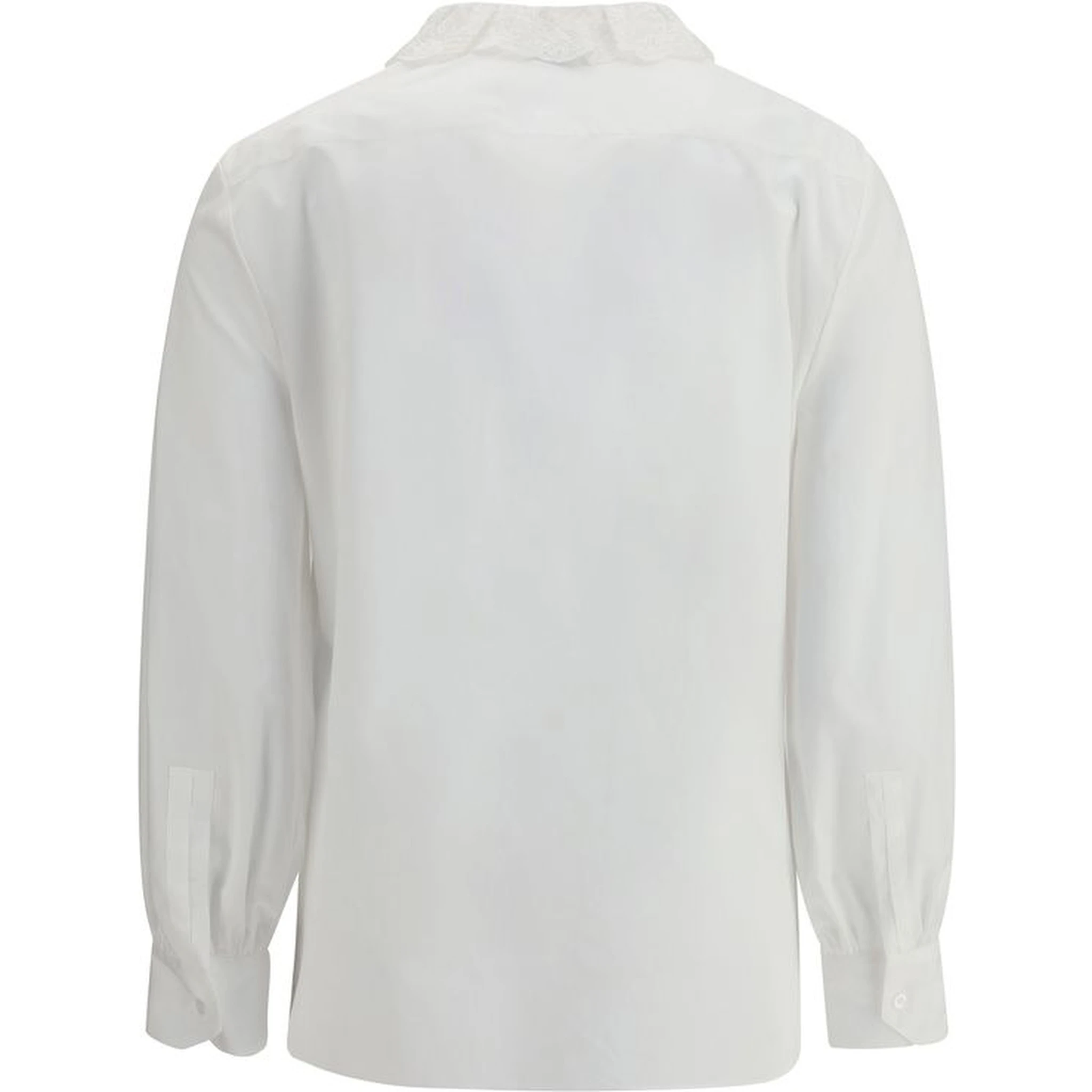 White Cotton Dress Shirt