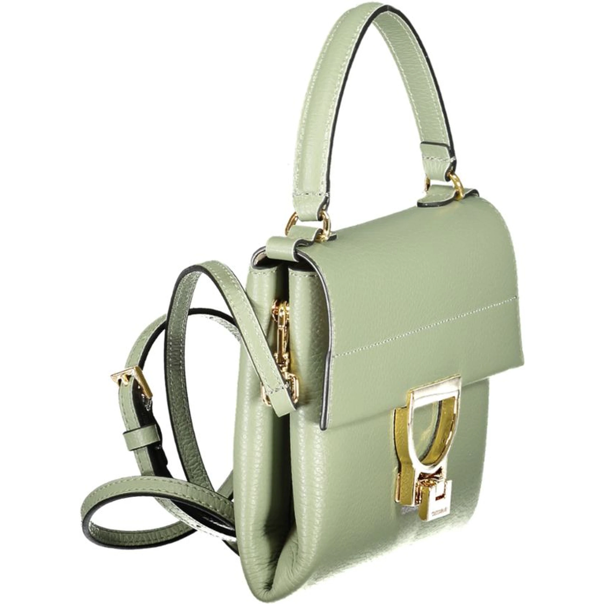 Green Leather Women Handbag
