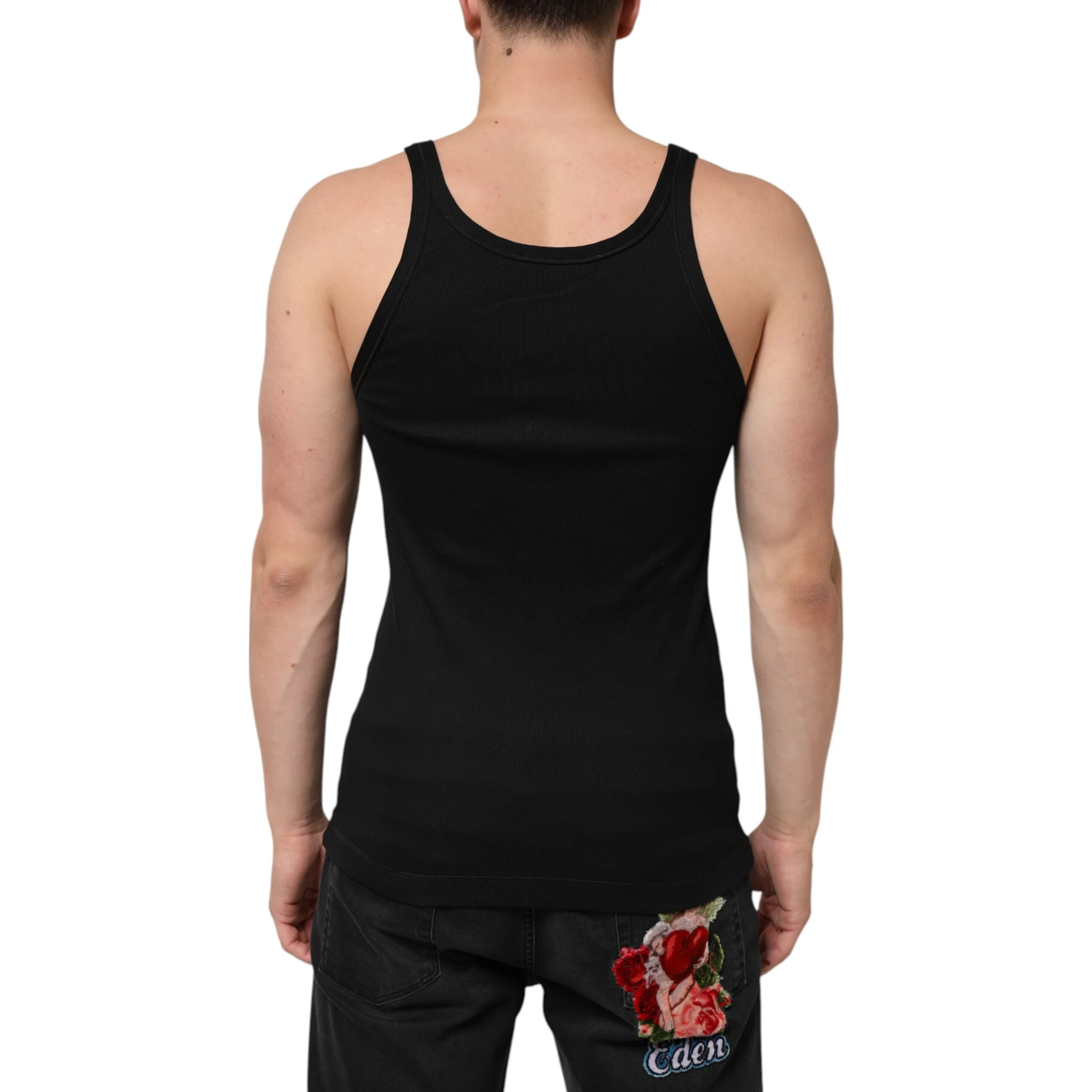 Black Tank Sleeveless Underwear Men T-shirt