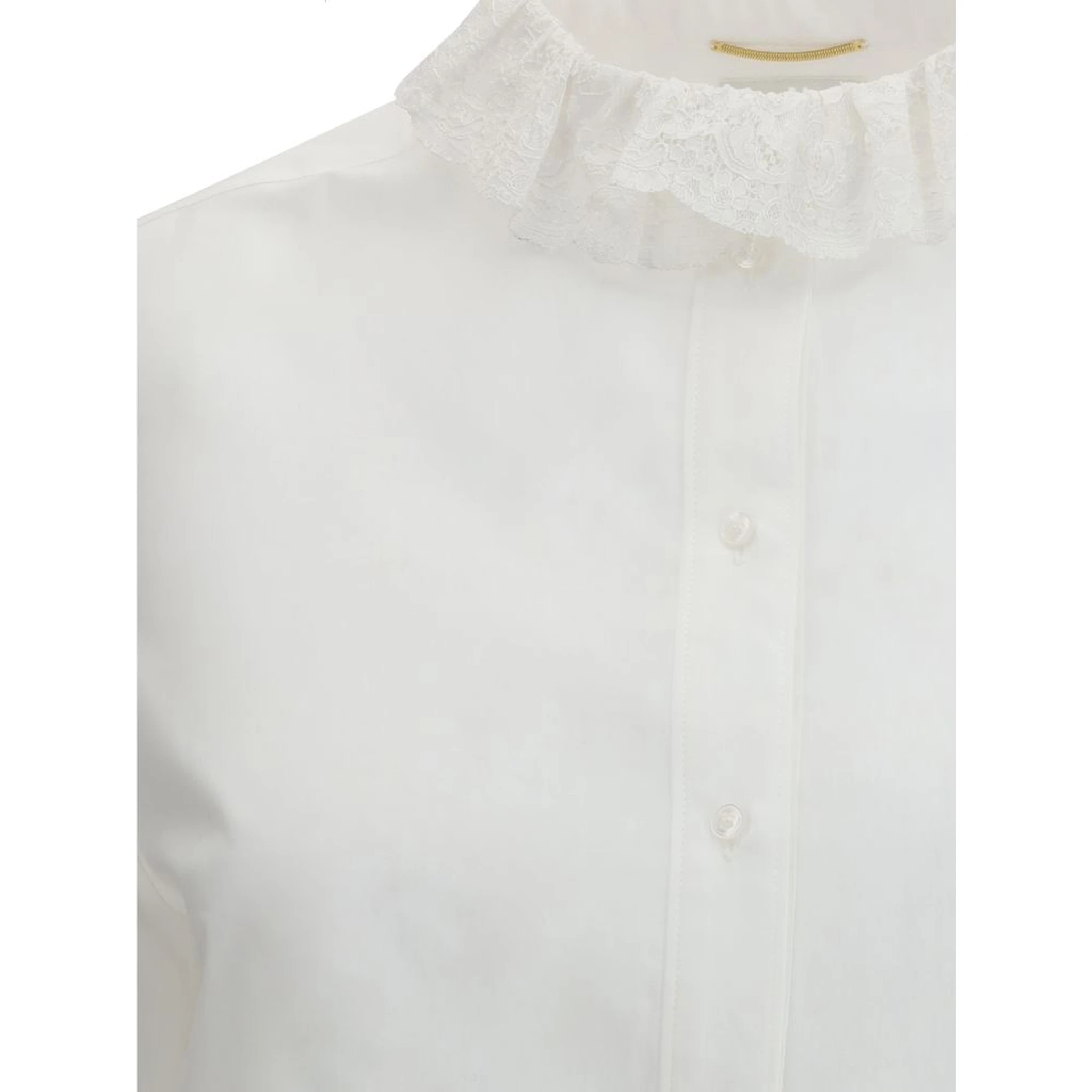 White Cotton Dress Shirt