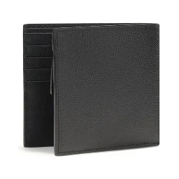 Black Calf Leather Bos Taurus Wallet