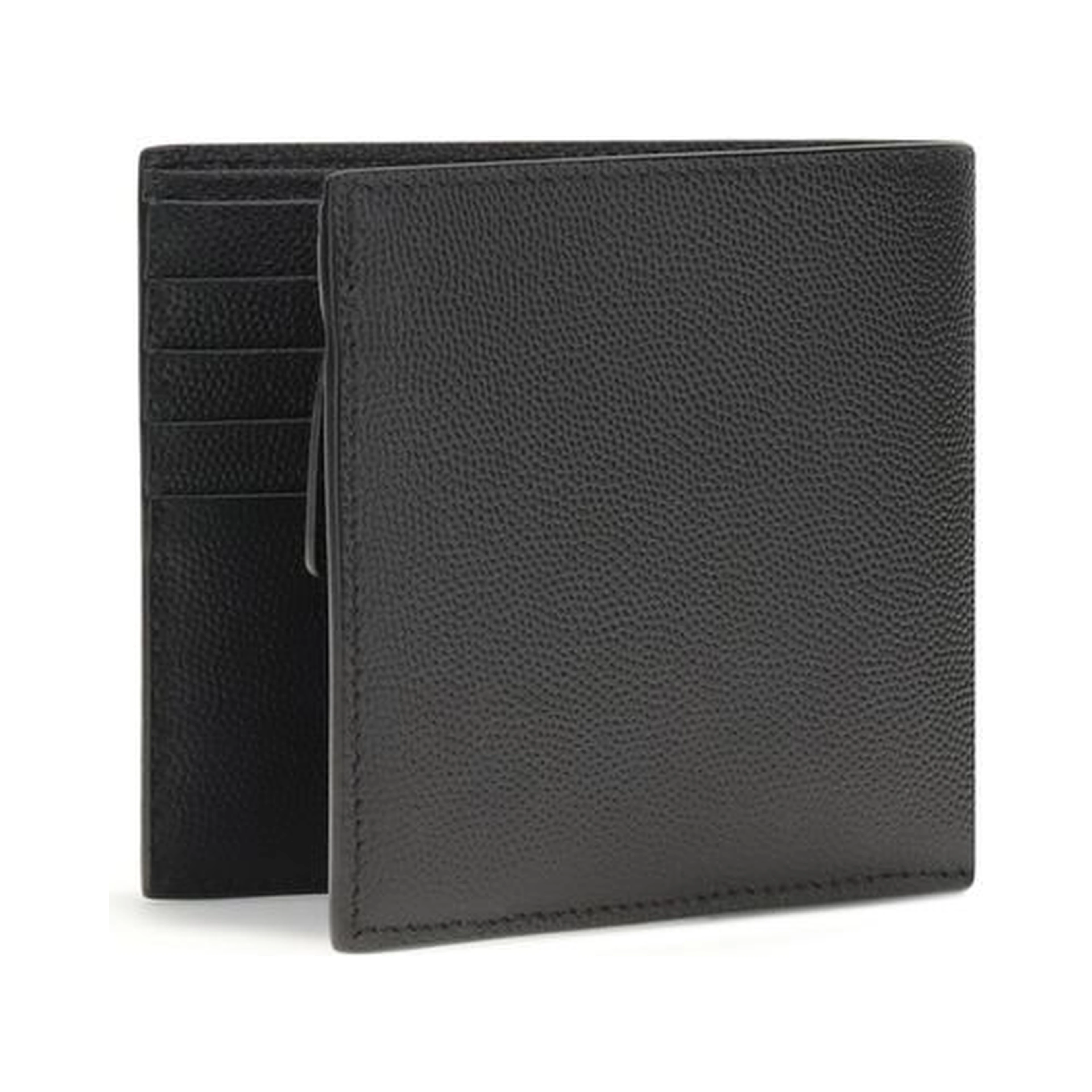 Black Calf Leather Bos Taurus Wallet
