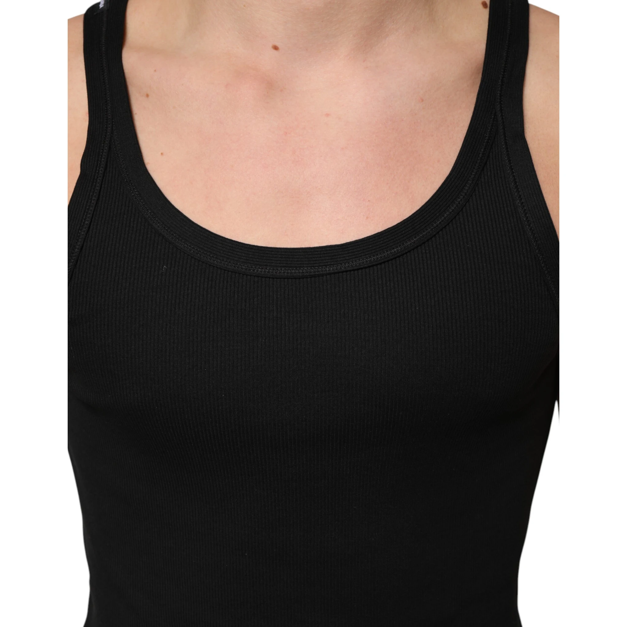 Black Tank Sleeveless Underwear Men T-shirt